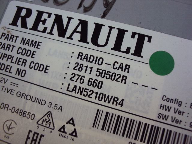 фото №6, Радио навигация renault clio iv 2012-