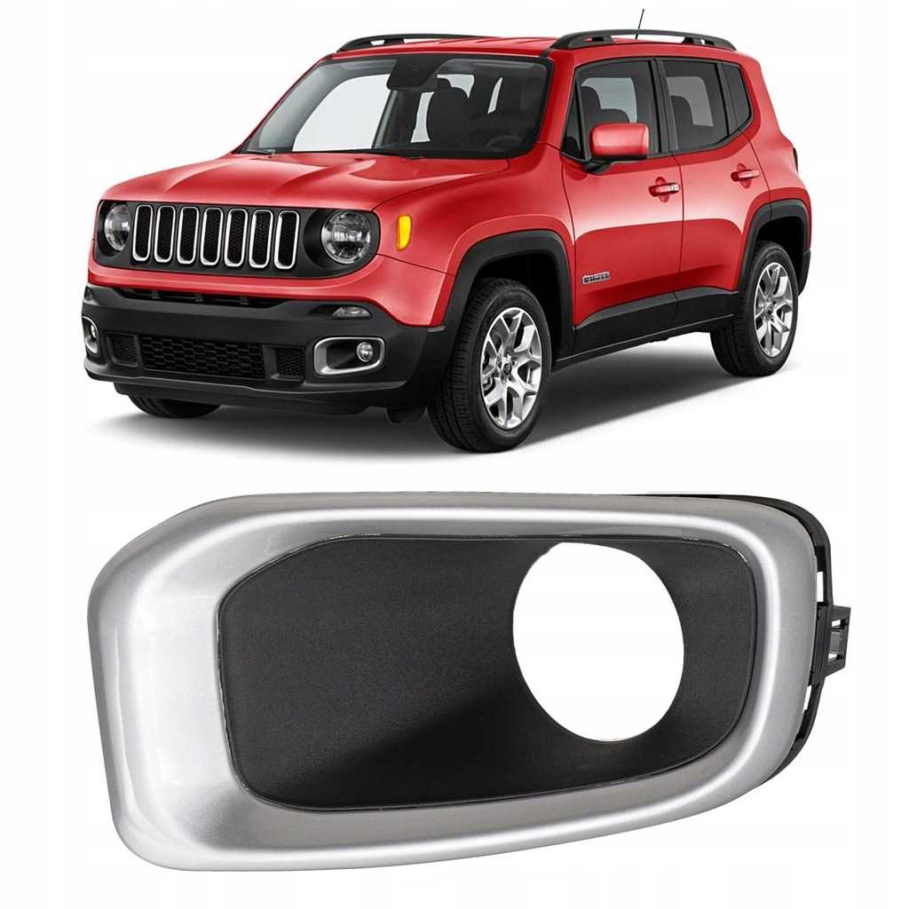 фото №1, Решётка противотуманной фары левая 5xb32xs9aa jeep renegade bu 15-18