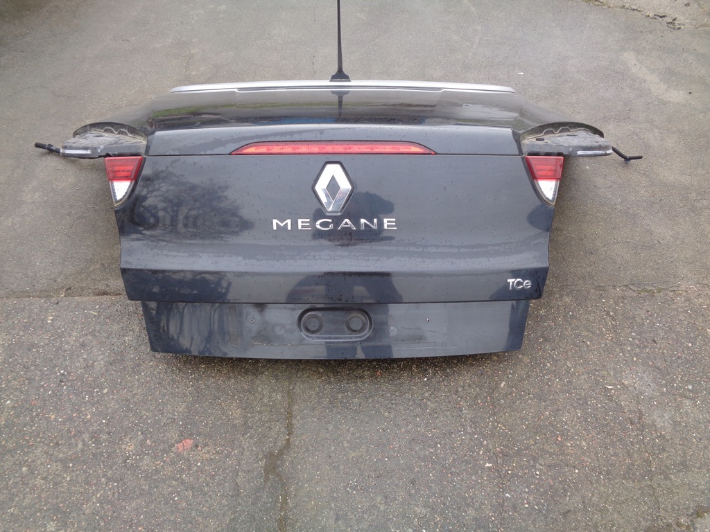 фото №7, Крышка багажника багажника багажника renault megane 3 iii cc cabrio nv676