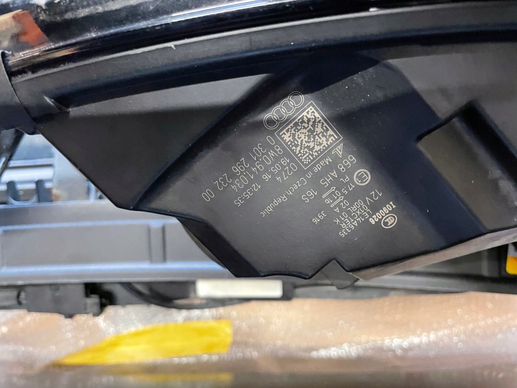 Перед audi a4 b9 8w капот бампер ремень крылья lx5r Цена