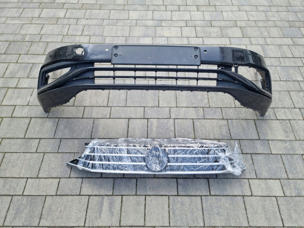 фото №1, Vw passat b8 3g0 бампер передний перед решётка радиатора решётка радиатора