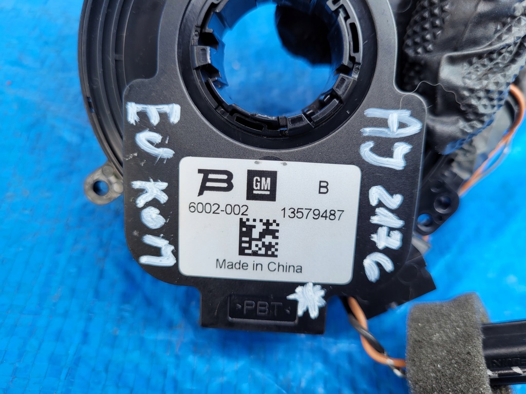 фото №10, Opel-części | astra j лента руля шлейф подогрев руля 13335486