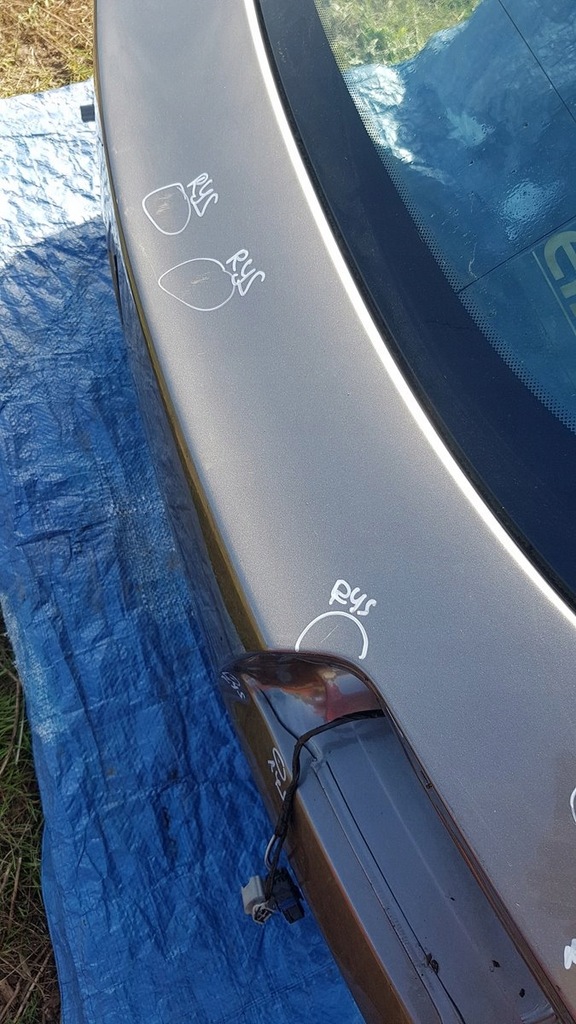 фото №7, Крышка багажника багажника renault laguna iii hb