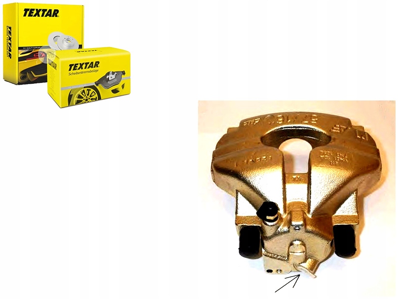 фото №1, Суппорт тормозной p galaxy 95-06 l textar