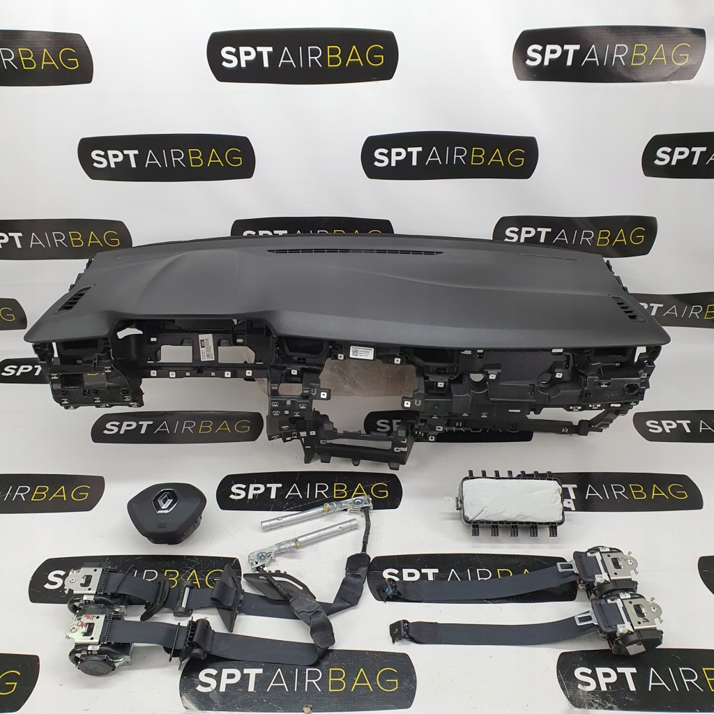 фото №1, Clio v 5 панель приладів консоль м'яка подушки безпеки ремені подушка безпеки набір