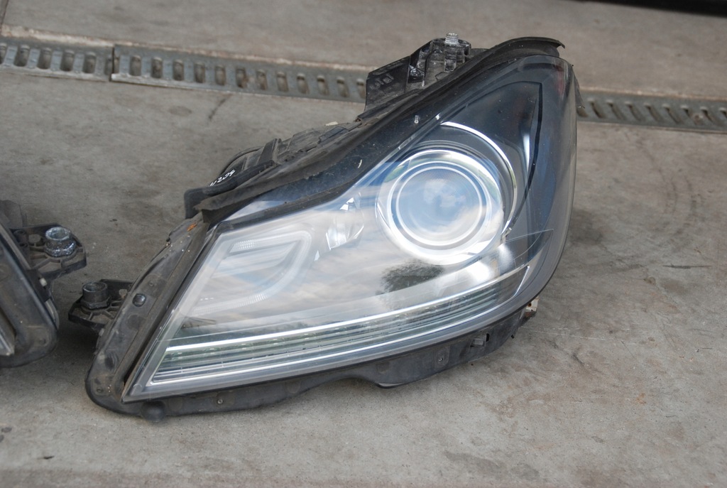 фото №7, Фара лампа l / p bi ксенон mercedes c 204 lift