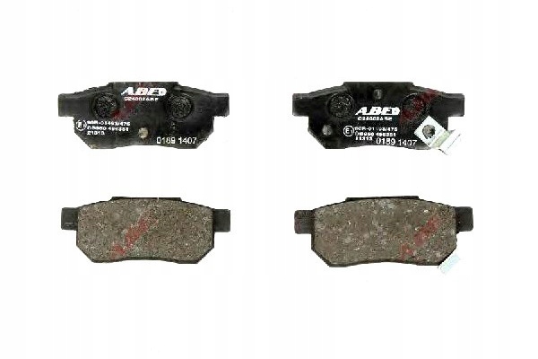 фото №1, Abe тормозные колодки тормозные acura integra honda accord ii