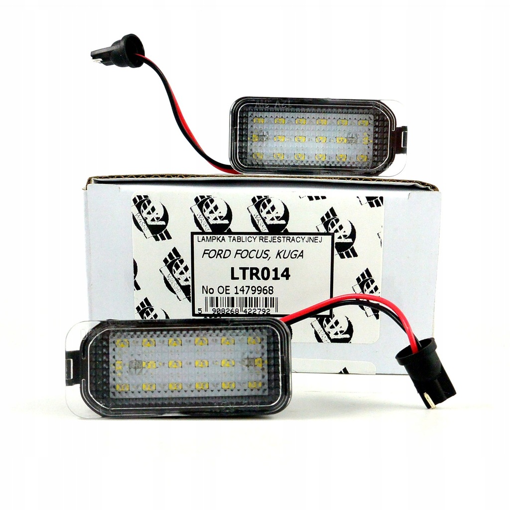 фото №1, Ліхтарі led підсвітка номерного знака реєстраційний ford mondeo виробник washi