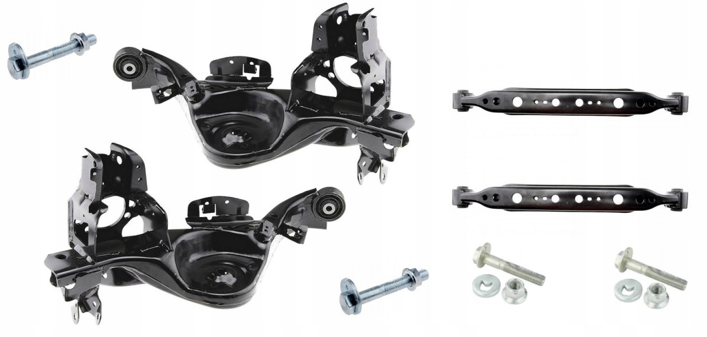 фото №1, Рычаги задняя kpl + болты l+p nissan qashqai j10 07-