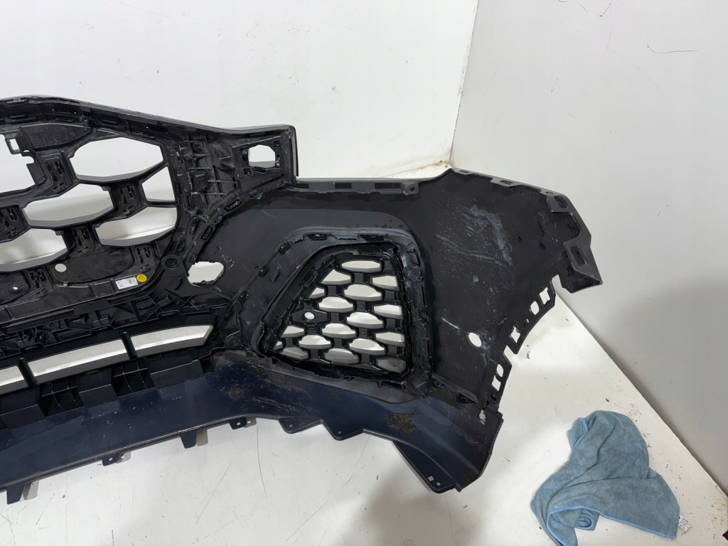 фото №10, Audi q8 4m8 lift s-line бампер передній решітка радіатора решітка радіатора перед оригінал !