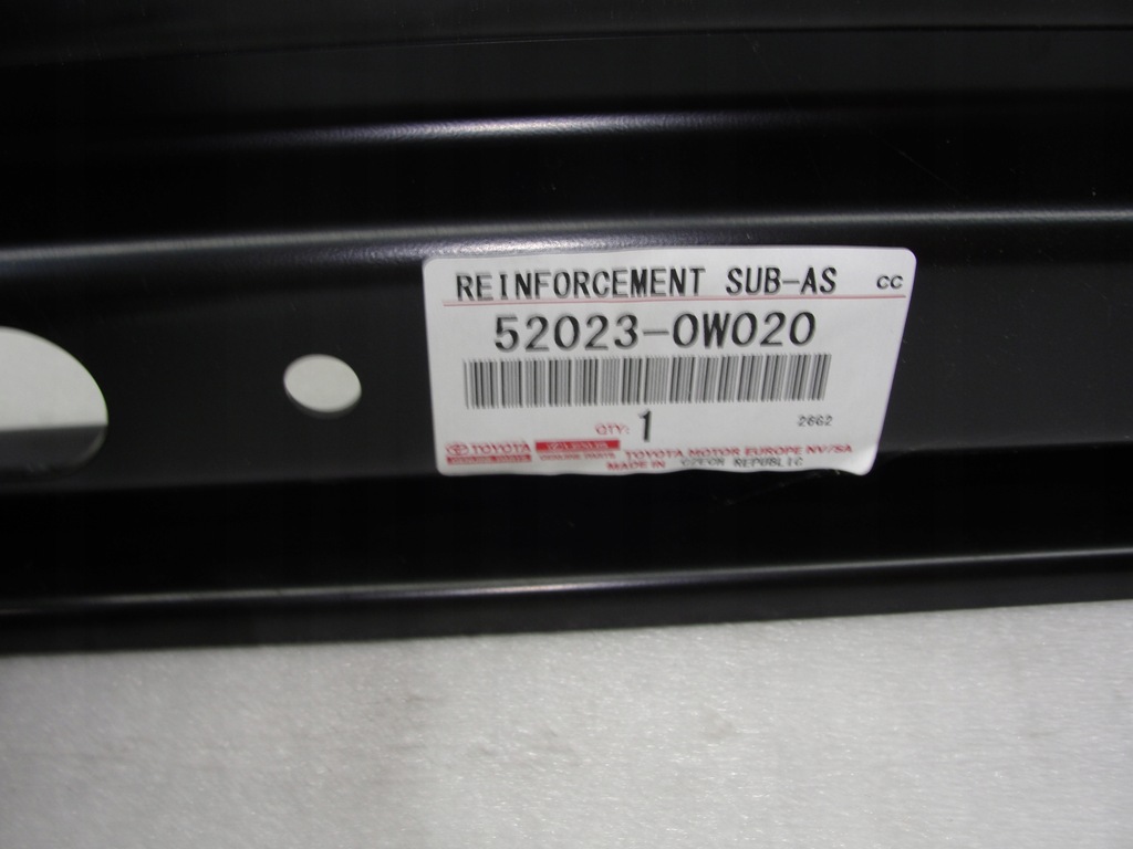 фото №7, Балка бампера задняя toyota yaris iv cross 2020- 52023-0w020