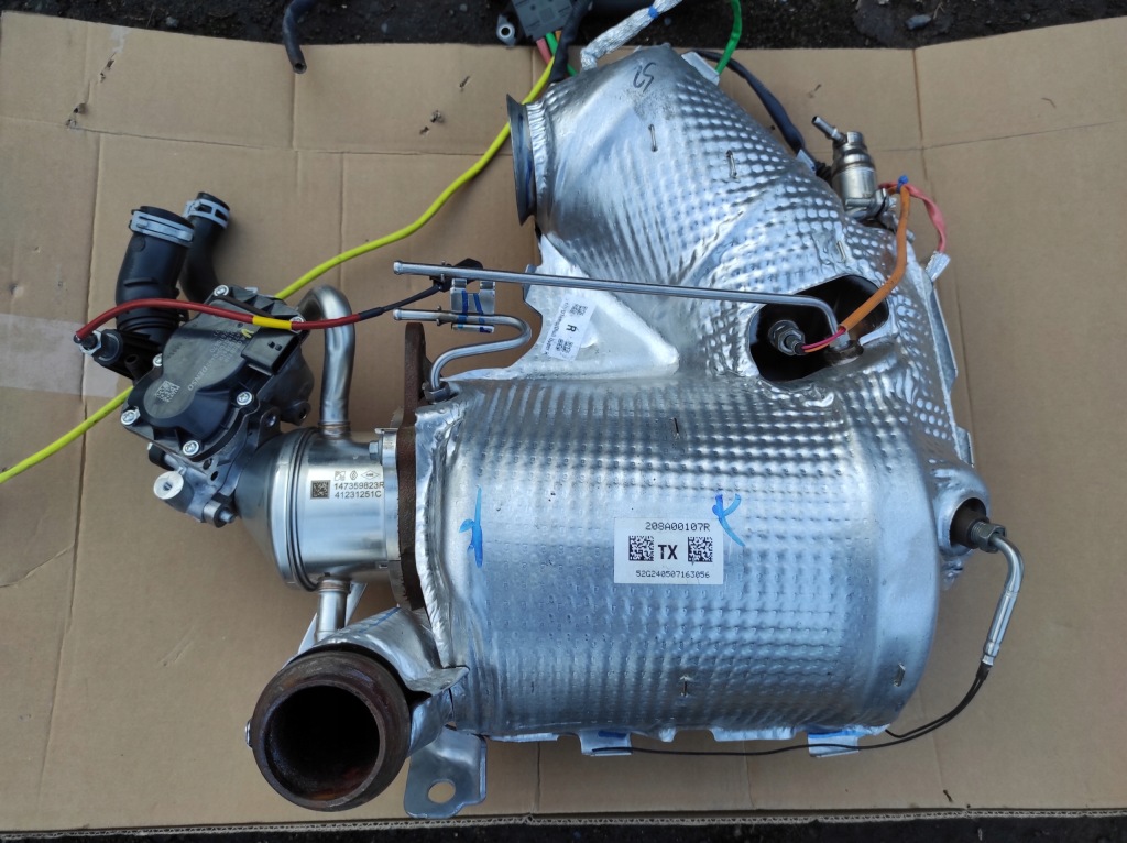 фото №3, Каталізатор фільтр dpf 208a00107r hmlgt2512r renault 1.5 dci пробіг 5 km