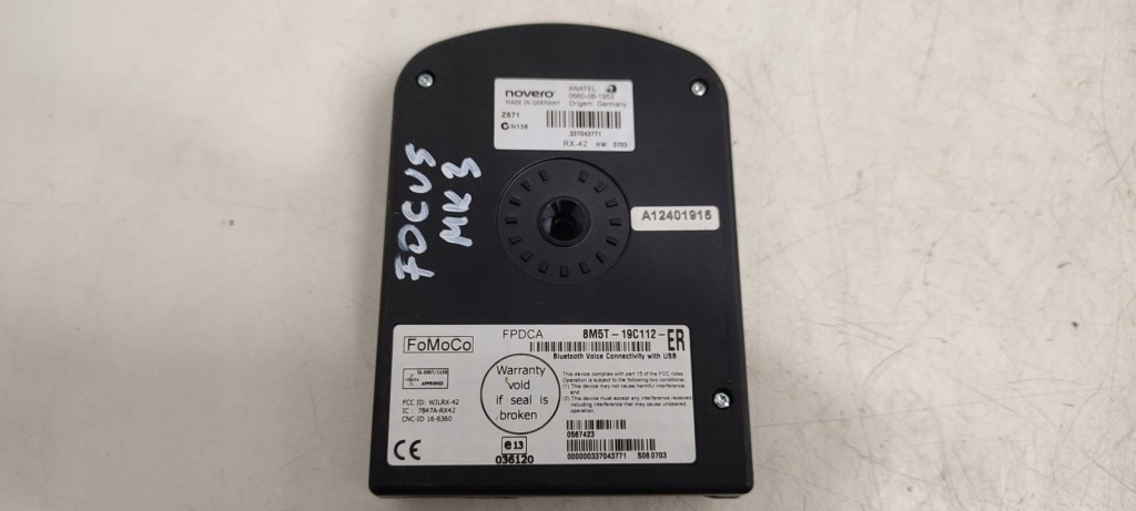 фото №1, Ford focus mk3 модуль bluetooth 8m5t19c112er