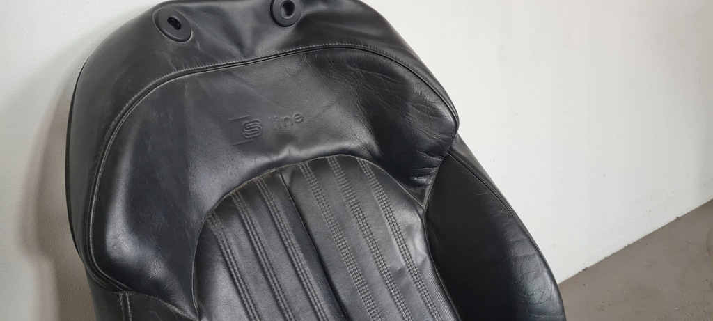 фото №10, A6 c7 4g сидіння мат сидіння права правий перед sline шкіра czarna a7 4g