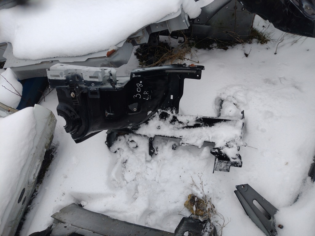 фото №1, Лонжерон чверть лівий перед peugeot 308