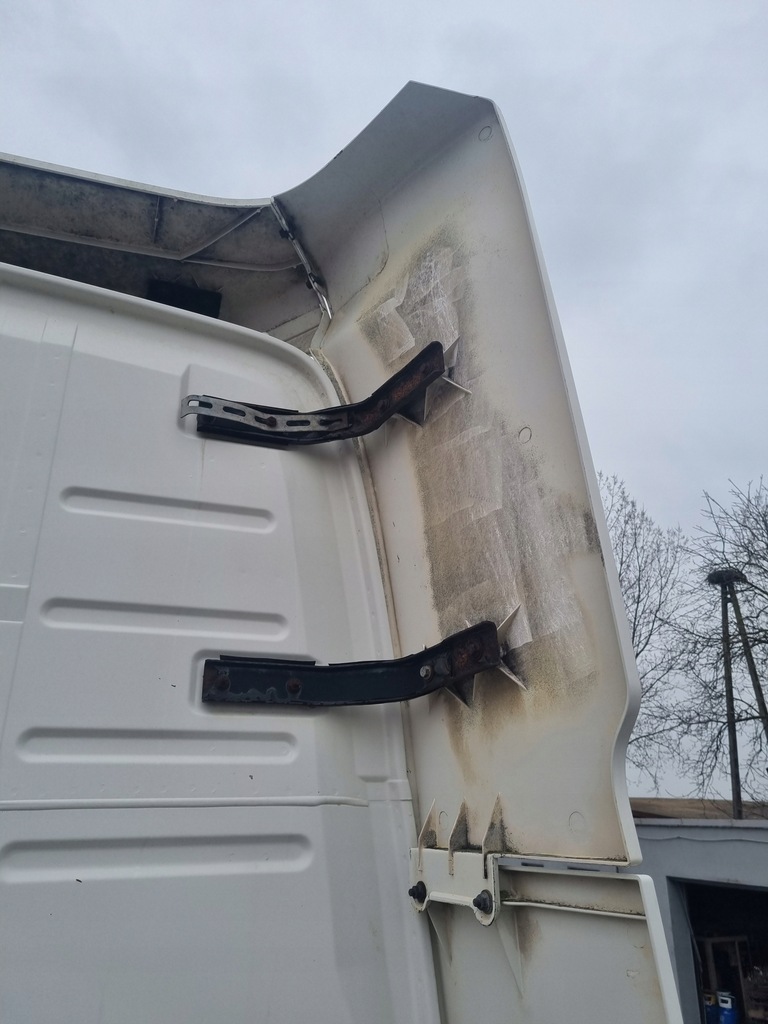 фото №6, Спойлеры ветровики кабины комплект volvo fh 12 13 xl оригинал