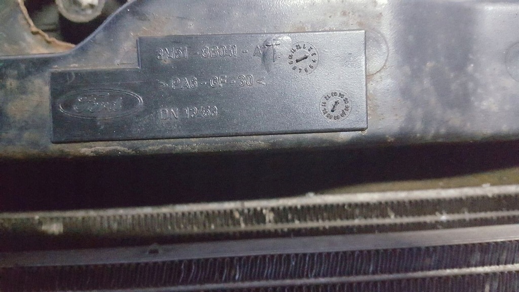 фото №6, Pas передний радиатор ford c-max 2,0 tdci