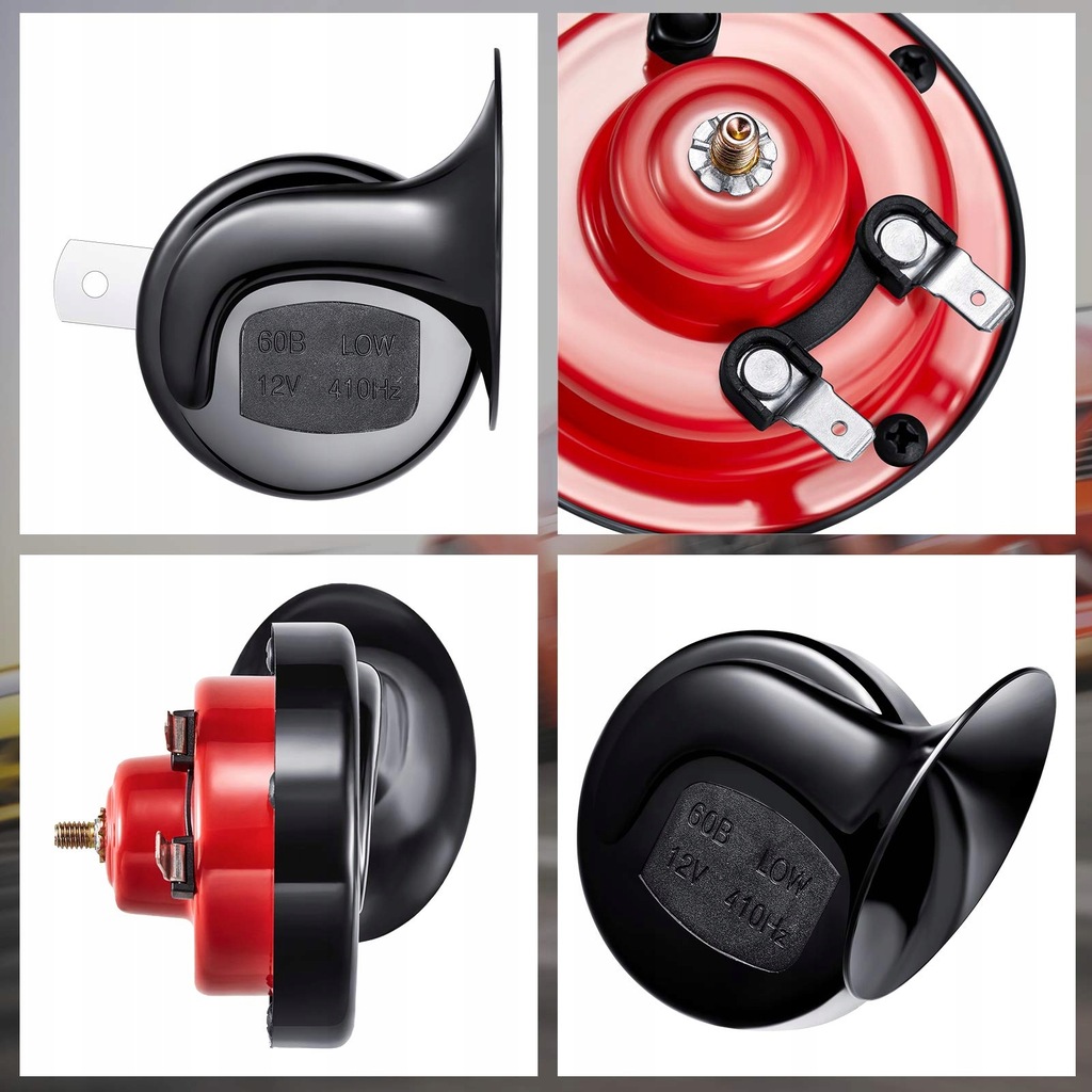 фото №8, 300 db wyjątkowo гучний клаксон pociągu 1 пара wodoodporne сигнал 12v