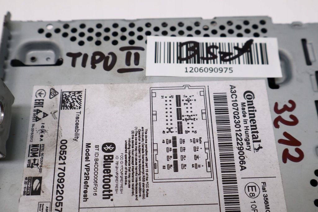 фото №7, Fiat tipo ii радіо '00521709220