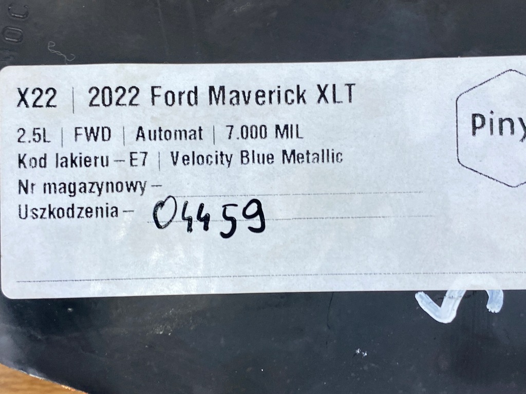 фото №9, Подовжувач підрамник зона деформації ford maverick 2022+