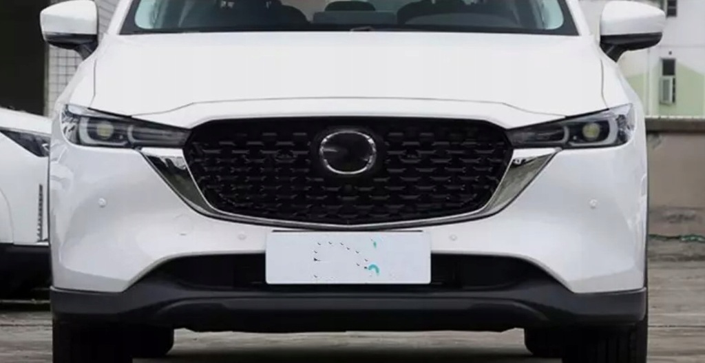 фото №11, Перед бампер kompletny лампы решётка радиатора накладки чёрные mazda cx-5 2022 2023 2024