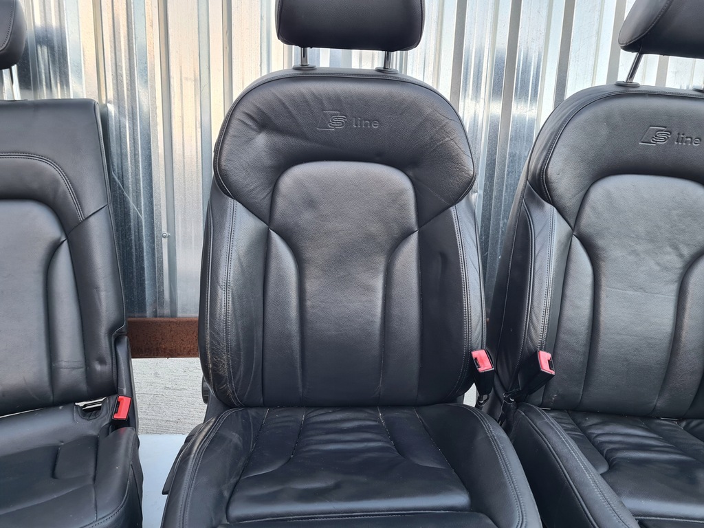 фото №6, Сидіння сидіння audi q5 8r шкіра s line комплект !!!