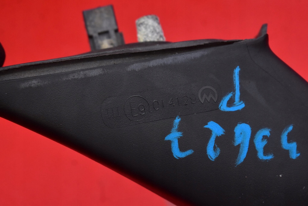 фото №12, Зеркало правое белый 13127970 eu opel combo c 01-05 5 pin