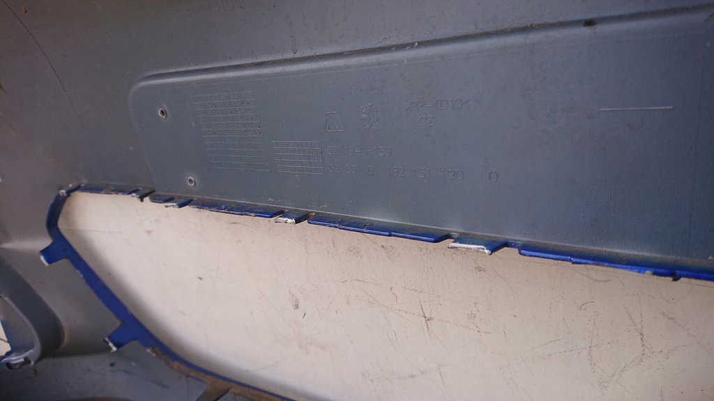 фото №10, Peugeot 108 бампер передній перед