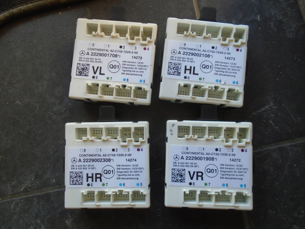 фото №1, Mercedes w205 модуль дверь перед задняя левый правый 14r