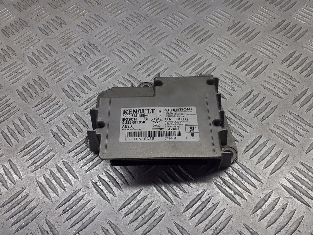 фото №1, Модуль подушка безопасности renault clio iii 1.2 8200645158