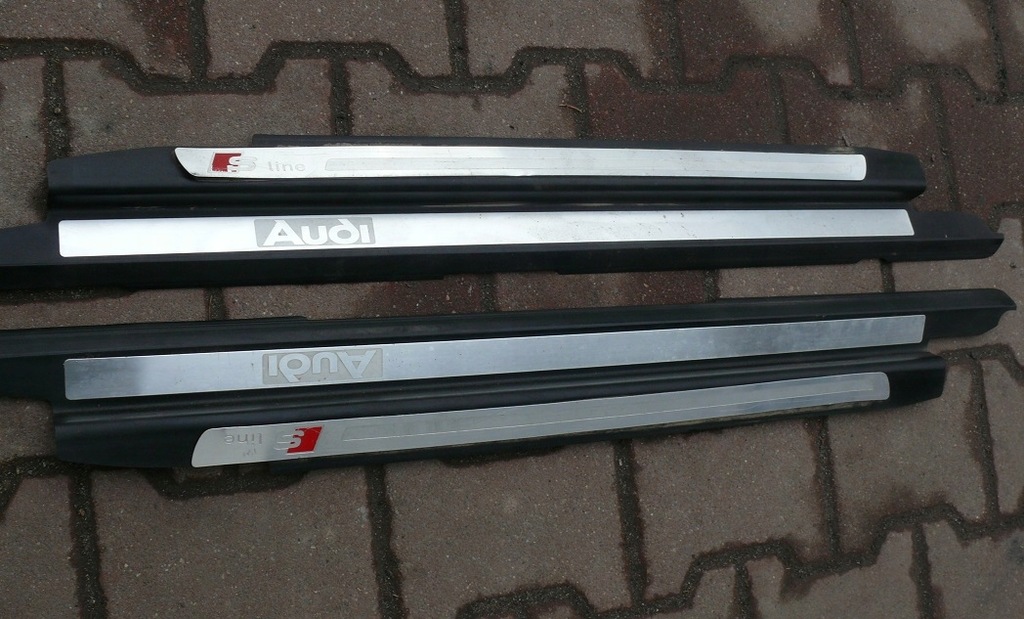 фото №10, Накладки накладки поріг порогові s-line audi s6 a6 c5