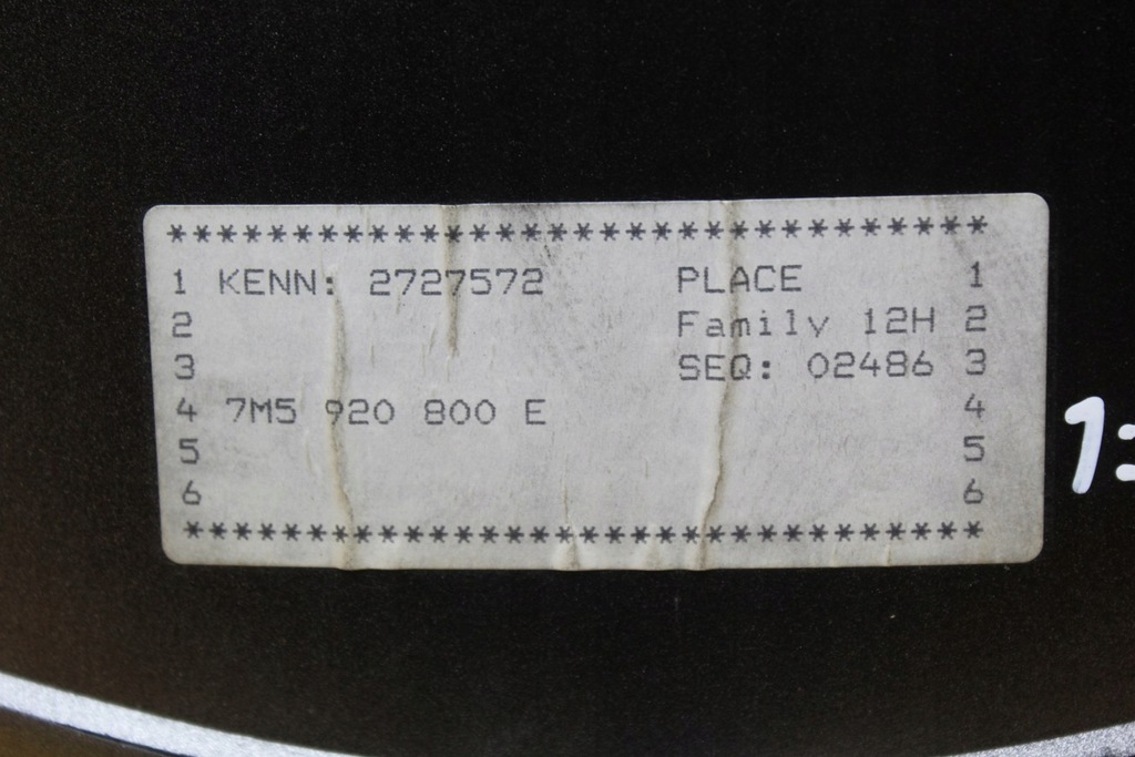 фото №10, Лічильник приладова панель 7m5920800e galaxy mk1 fl 1.9 tdi