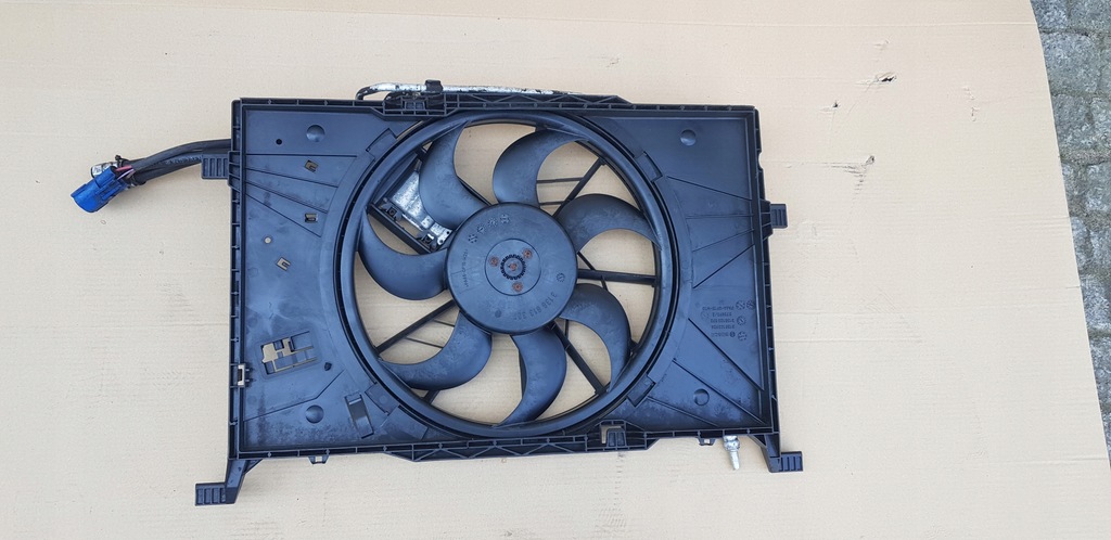 фото №9, Mercedes w245 1.7 вентилятор радиатор a1695050255