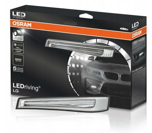 фото №1, Набор фары led drl света do движение dziennej osram ledriving lg