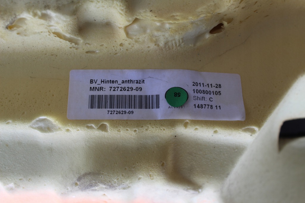 фото №14, Підлога килимок обшивка bmw f20 europa