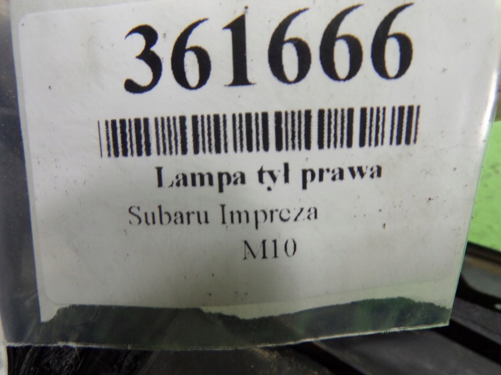 фото №12, Subaru impreza gc лампа задня задня права