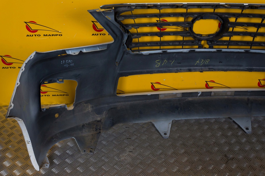 фото №7, Lexus lx lx570 2013- бампер перед решітка радіатора хром