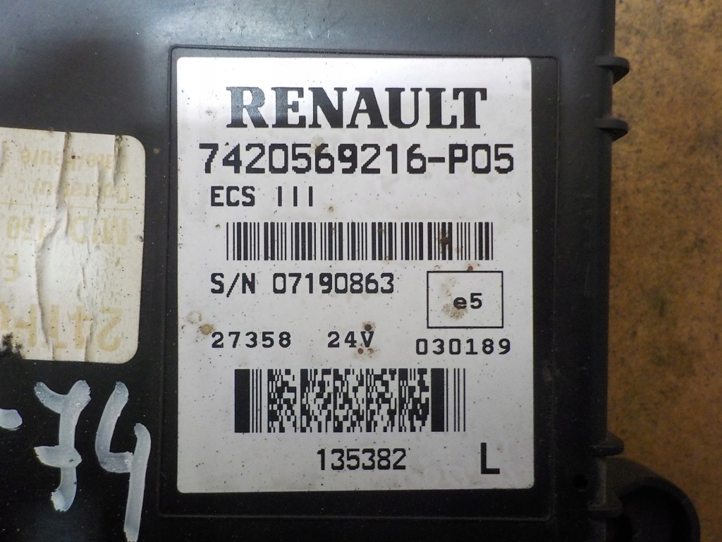 Модуль ecs renault premium dxi 11 Ціна