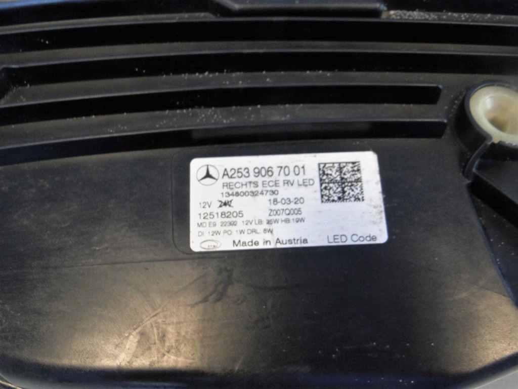 Mercedes glc 253 рестайлинг  фара правый  led high perform Недорого