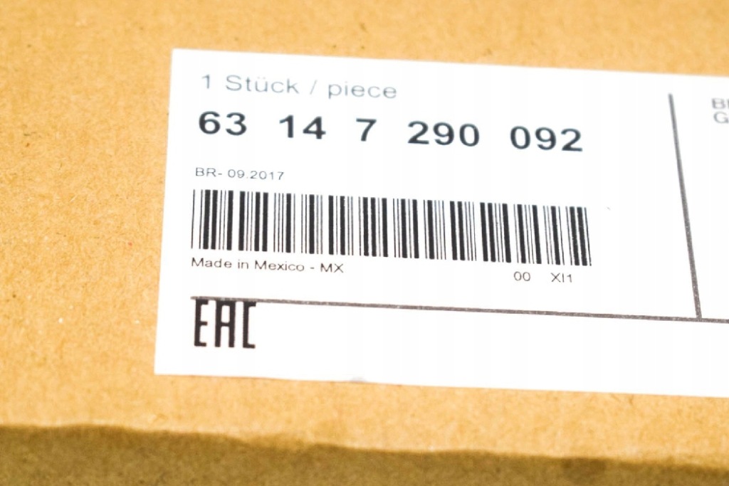 фото №6, Bmw x5 f15 задний бампер правый отражатель 63147290092 7290092 оригинальный 2015