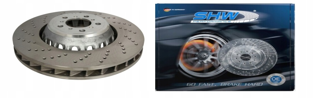 фото №1, Shw performance bfr48252 диск тормозная