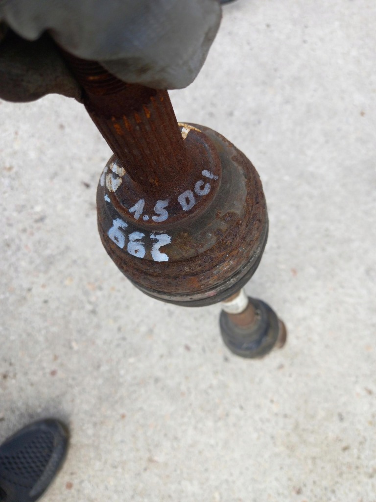 Привідний вал короткий ліва renault clio 3 1.5 dci 05-12 Київ