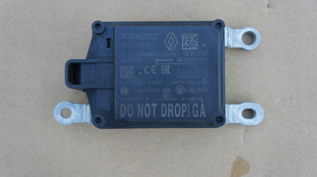 фото №1, Радар distronic renault clio v 5 captur ii 2 284475853r