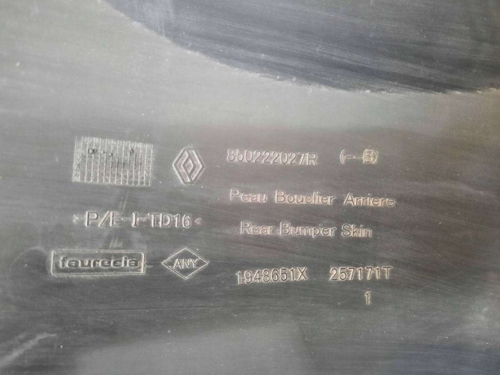 фото №9, Dacia duster 2 ii 17-24 бампер задня задній 85022202