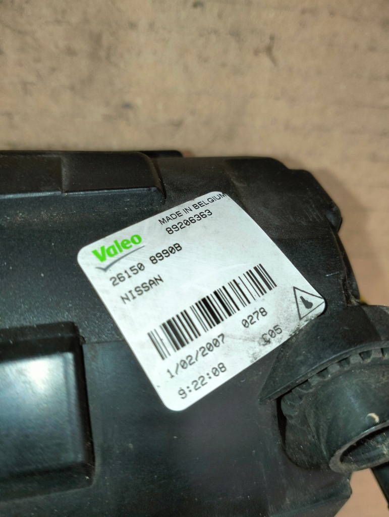 фото №5, Решітка рамка + протитуманна фара nissan note e11 2005-2008 ліва