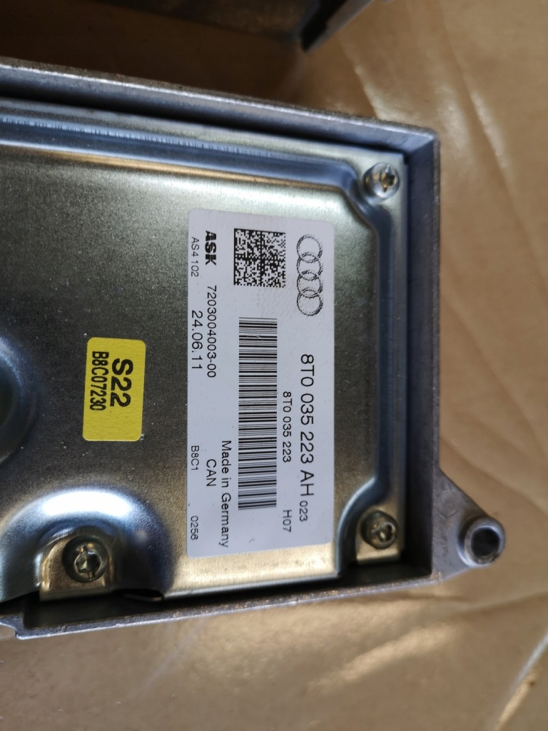 фото №3, Audi a4 b8 підсилювач радіо динаміків 8t0035223ah