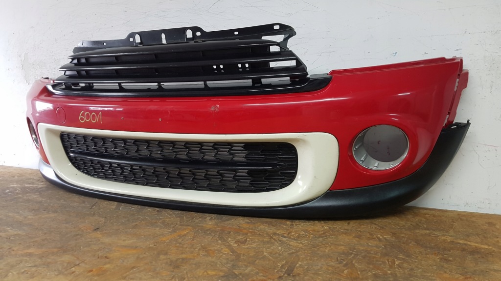 фото №3, Mini cooper r56 lift 2010 - бампер перед 6001