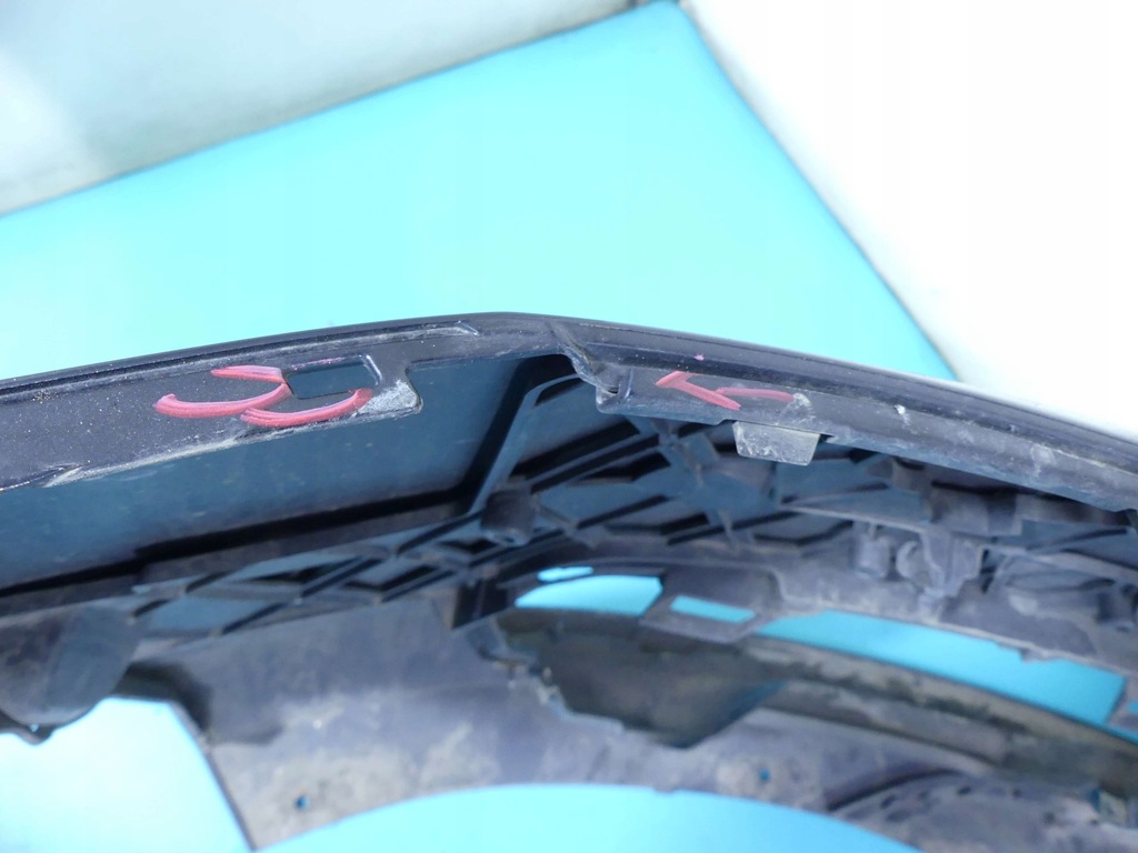 фото №15, Бампер перед vw passat b7 чорний lc9x