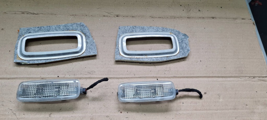 фото №1, A6 c6 lift лампа фонари потолочный перед защита 2x комплект 4d0947105a