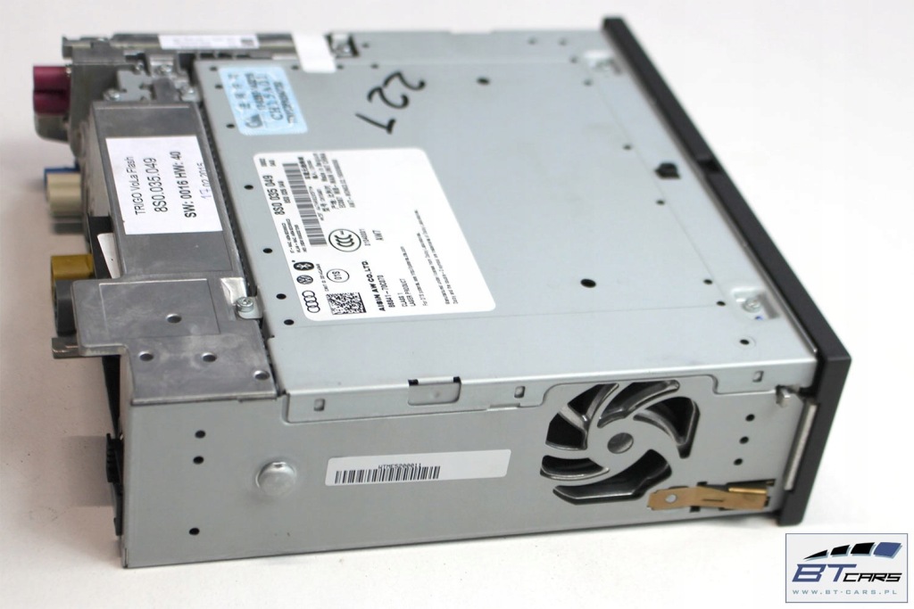 фото №10, Audi tt набір mmi зчитувач панель приладова панель 8s0920790a 8s0919614b 8s0035049 8s0